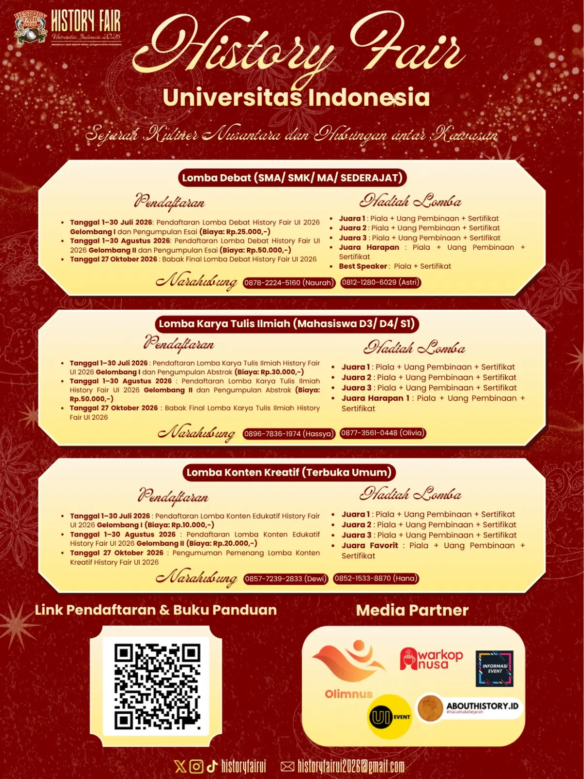 History Fair Universitas Indonesia 2026