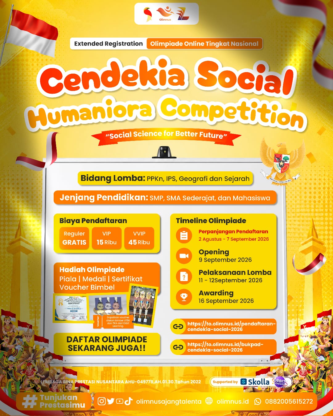 Cendekia Social Humaniora Competition 2026