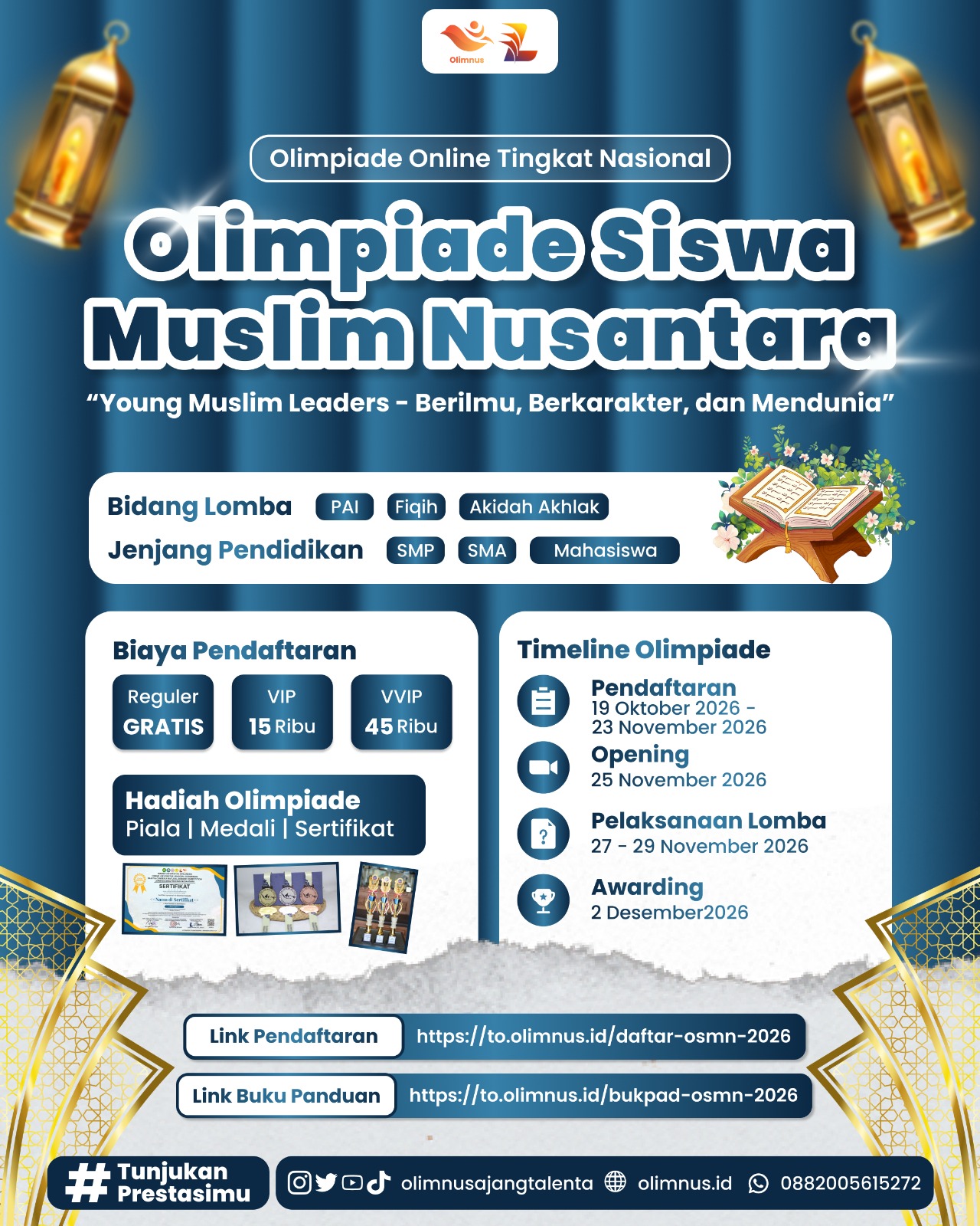 Olimpiade Siswa Muslim Nusantara 2026